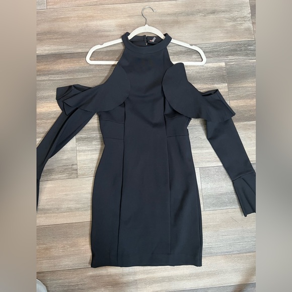 Free‎ People Sweet Talk Ruffled Off Shoulder Mini Dress - XS - Picture 3 of 11